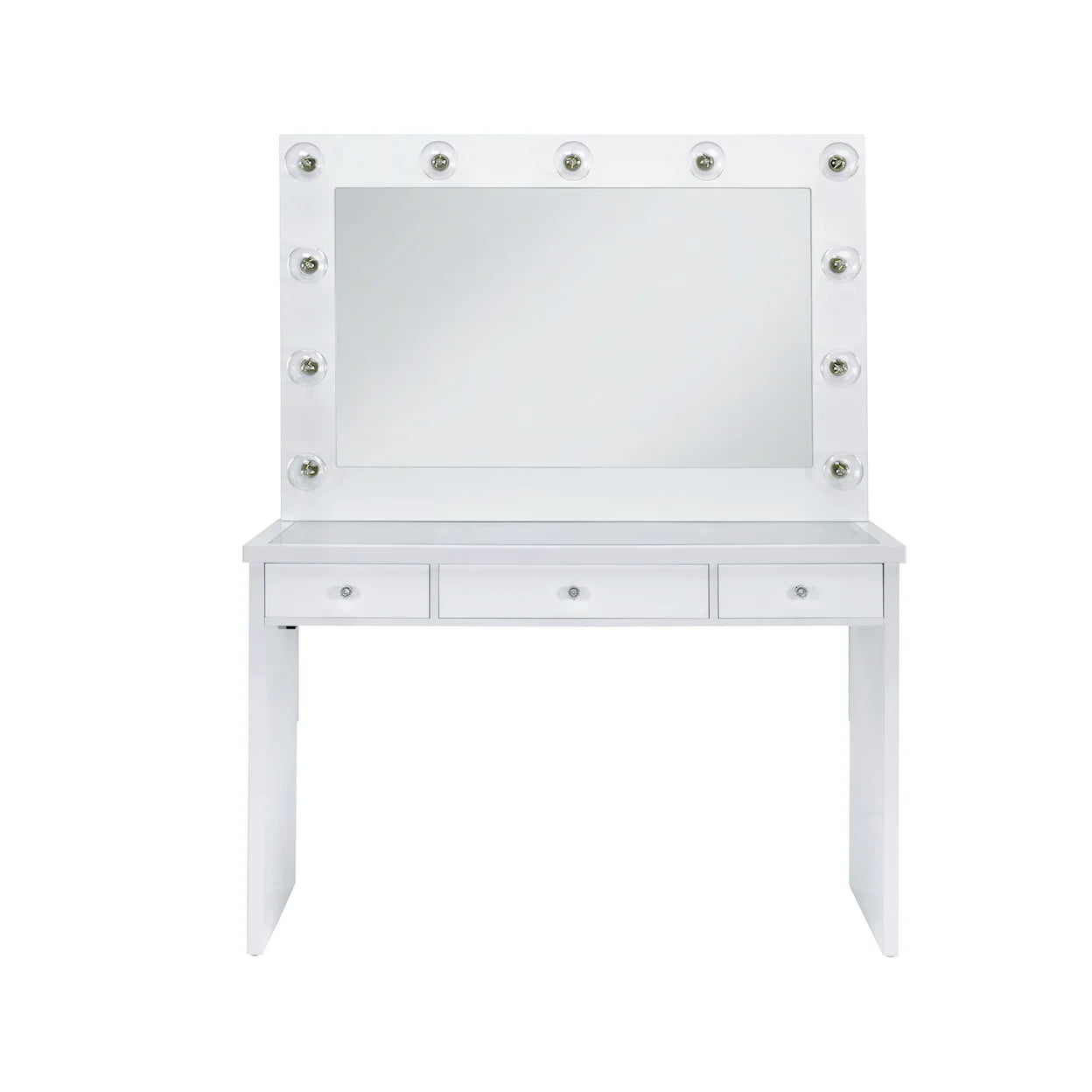 Ariana Complete Dressing Table with Lightbulbs