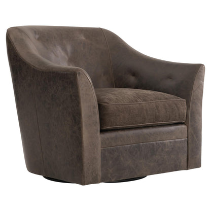 Brixton Leather Swivel Chair