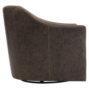Brixton Leather Swivel Chair