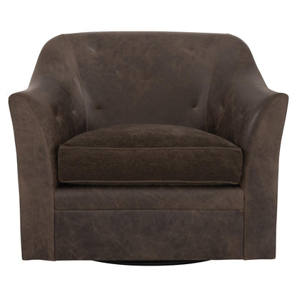 Brixton Leather Swivel Chair