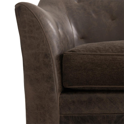 Brixton Leather Swivel Chair