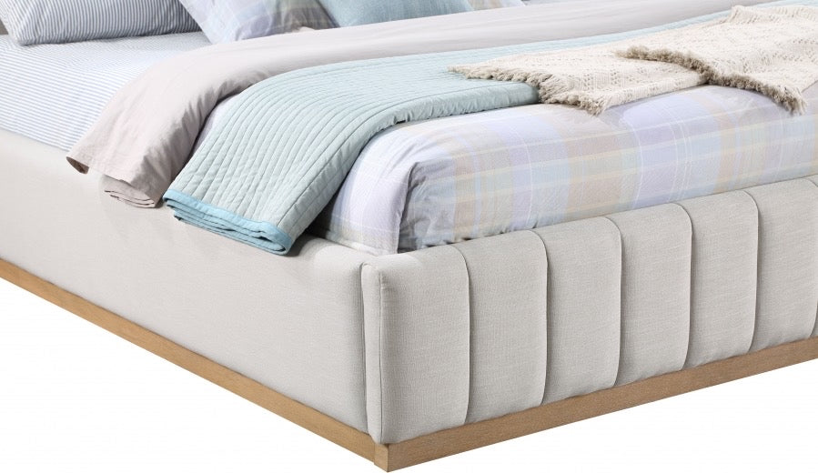 Lucia Linen Textured Fabric Bed King – Cozy Living, Inc.