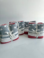 Barefoot Dreams Cozychic American Flag Blanket