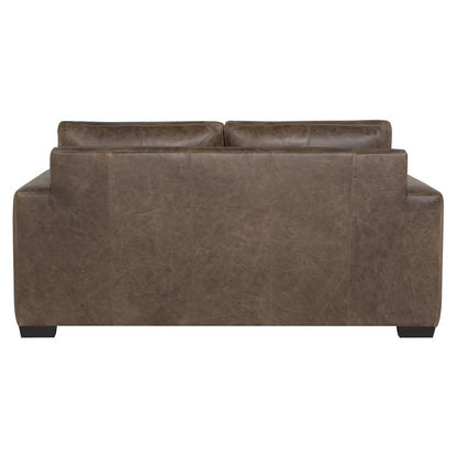 Dawkins Leather Loveseat