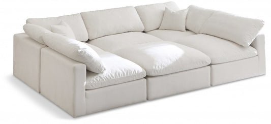 Plush Velvet Standard Comfort Modular Sectional