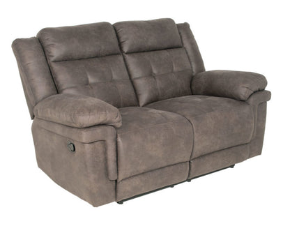 Anastasia Grey 3 Piece Manual Motion Set (Sofa, Loveseat & Chair)