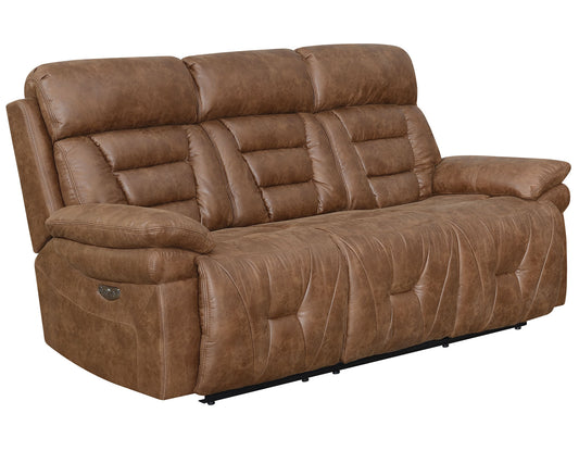 Brock 3 Piece Dual Power Motion Set (Sofa, Loveseat & Chair)