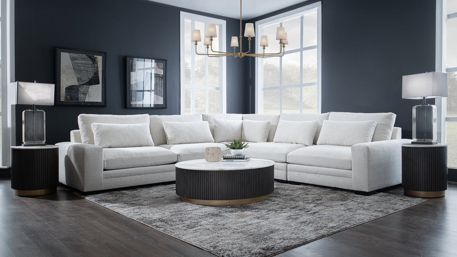 Long Island 5-Piece Customizable Sectional