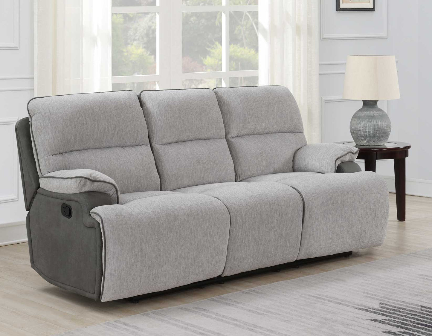 Cyprus 3-Piece Manual Motion Set (Sofa, Loveseat & Chair)