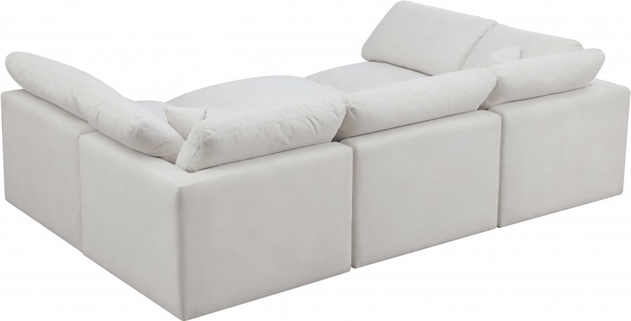 Plush Velvet Standard Comfort Modular Sectional