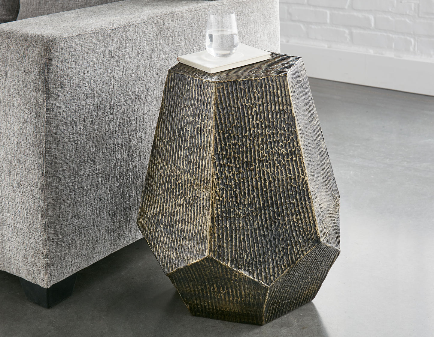 Donato Hexagonal End Table