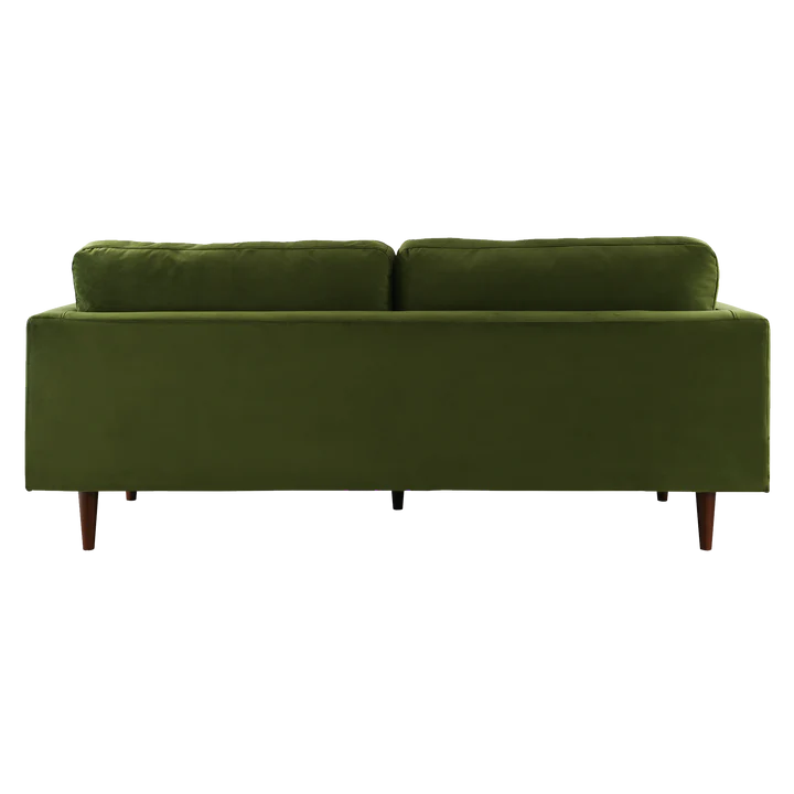 Roma Sofa in Green Velvet