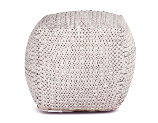 Hakim Handwoven Pouf