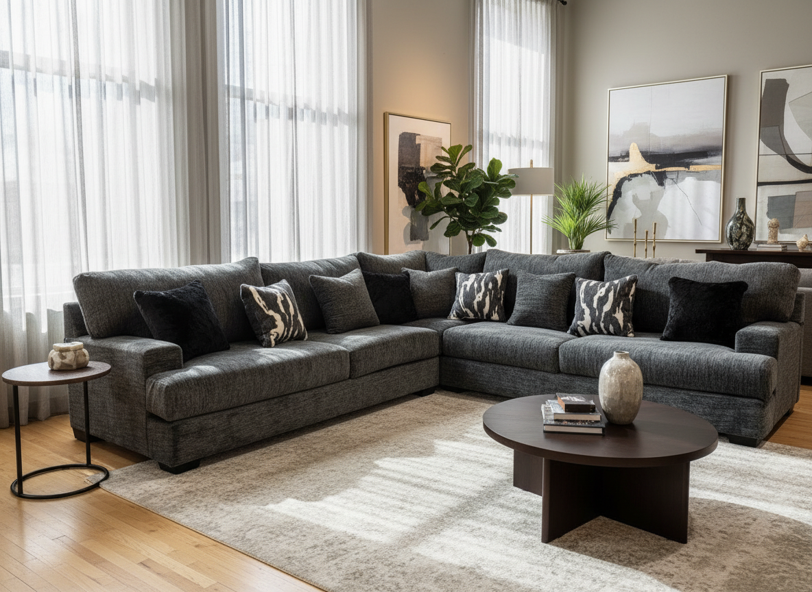 Rawcliffe Chenille Sectional
