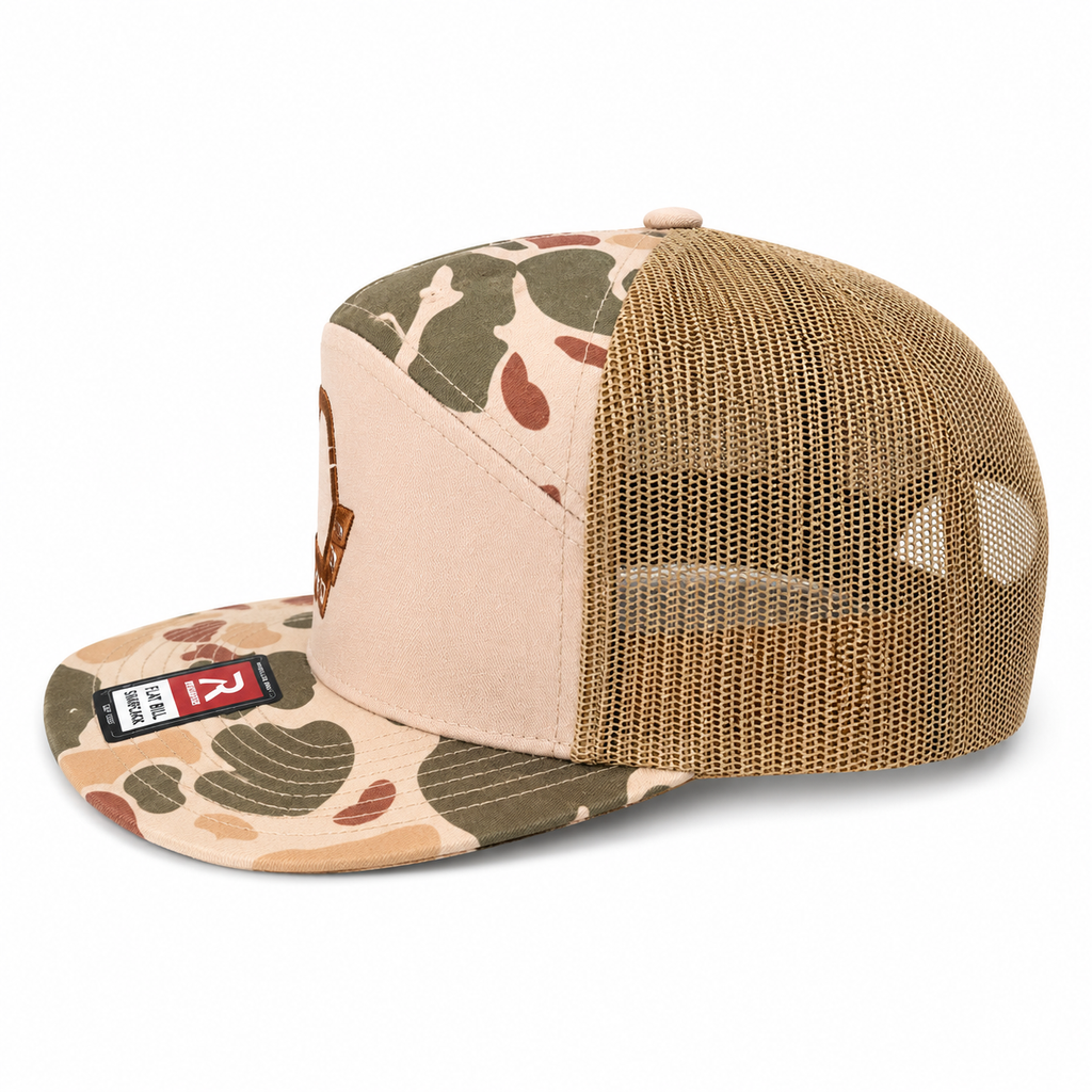 We Live Cozy Signature Flat Bill Snapback