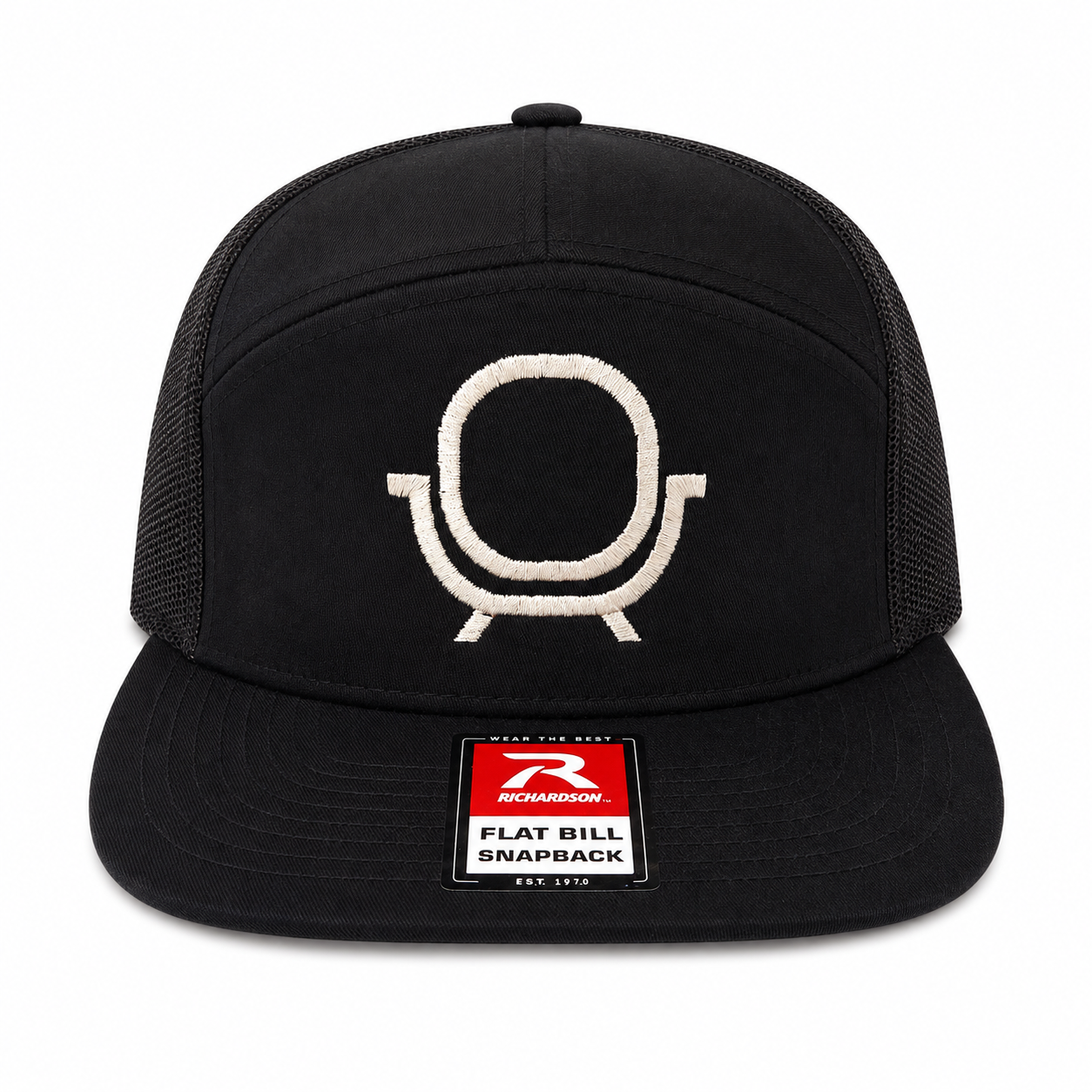 We Live Cozy Signature Flat Bill Snapback