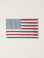 Barefoot Dreams Cozychic American Flag Blanket