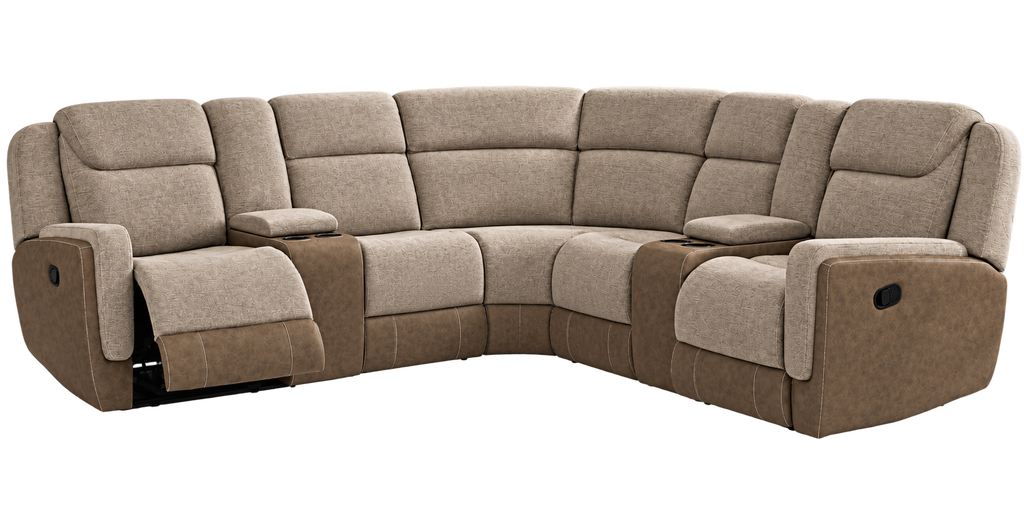 Hornet Manual Motion Reclining Sectional