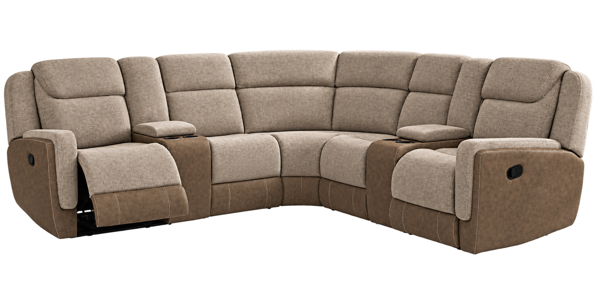 Hornet Manual Motion Reclining Sectional
