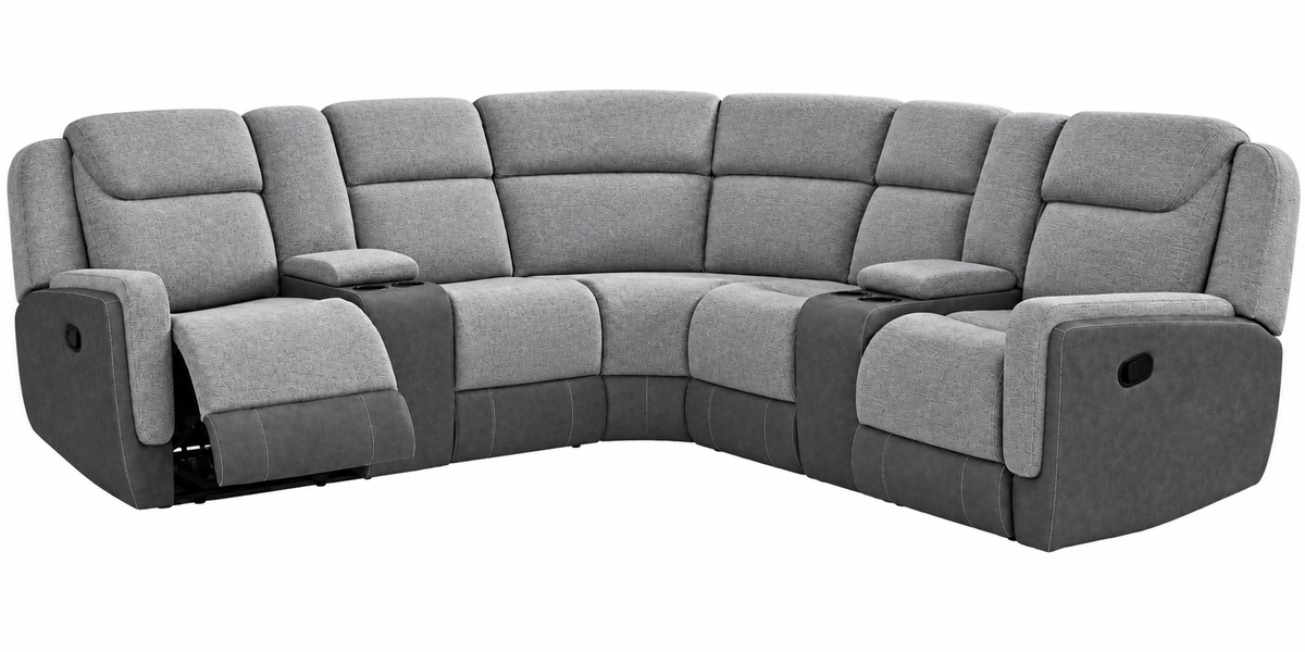 Hornet Manual Motion Reclining Sectional