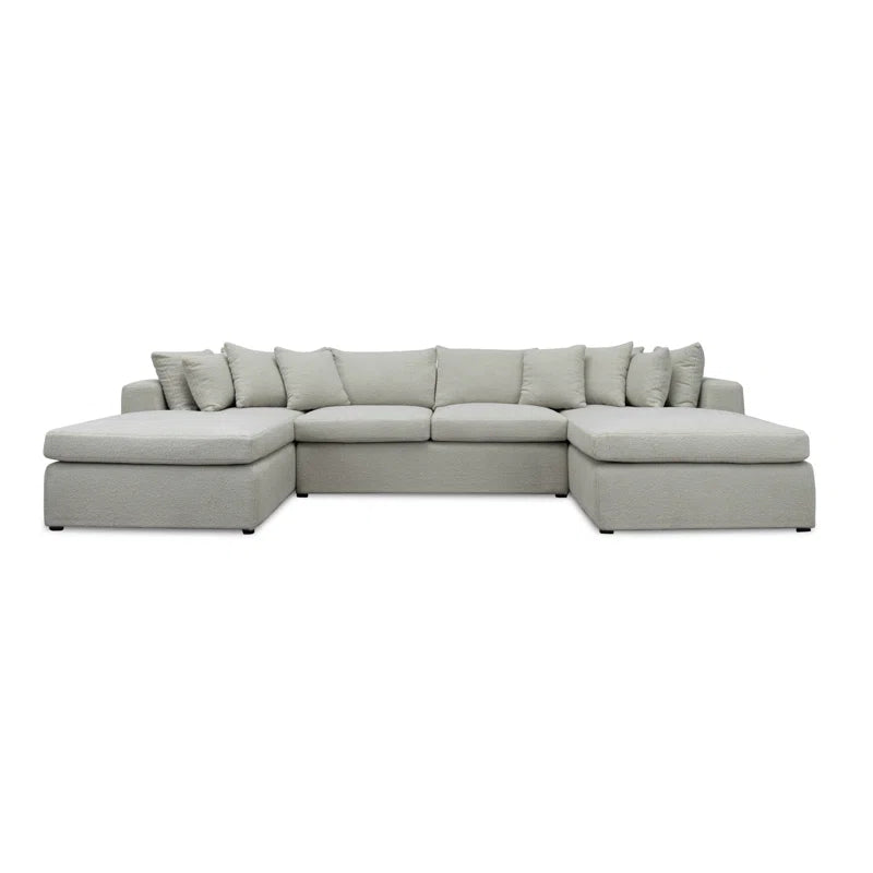 Teddy 141" 3 - Piece Upholstered Sectional