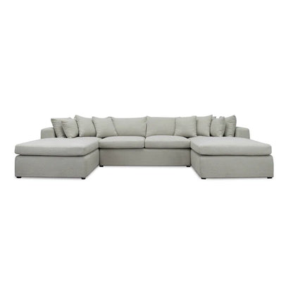 Teddy 141" 3 - Piece Upholstered Sectional