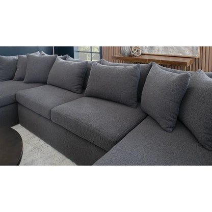 Teddy 141" 3 - Piece Upholstered Sectional