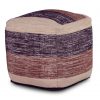 Jamal Handwoven Pouf