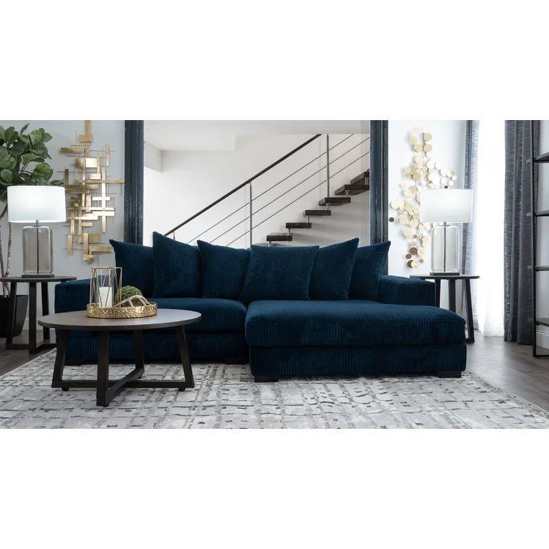 Luxe 2 - Piece Upholstered Sectional