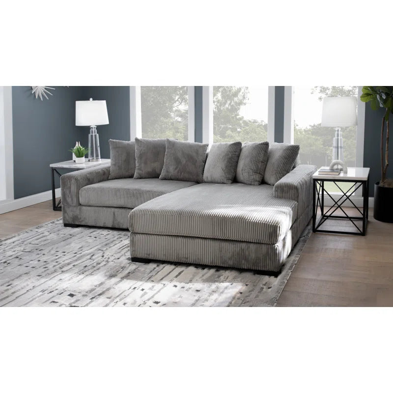 Luxe 2 - Piece Upholstered Sectional