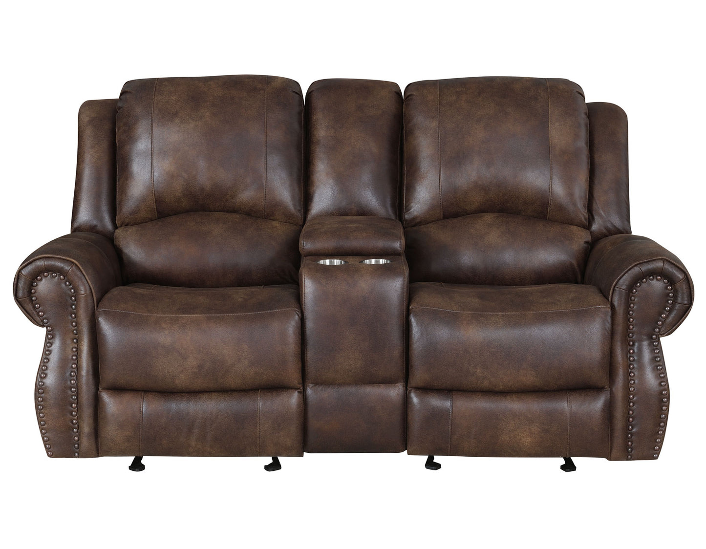 Navarro 3-Piece Manual Motion Set (Sofa, Console Loveseat and Recliner)