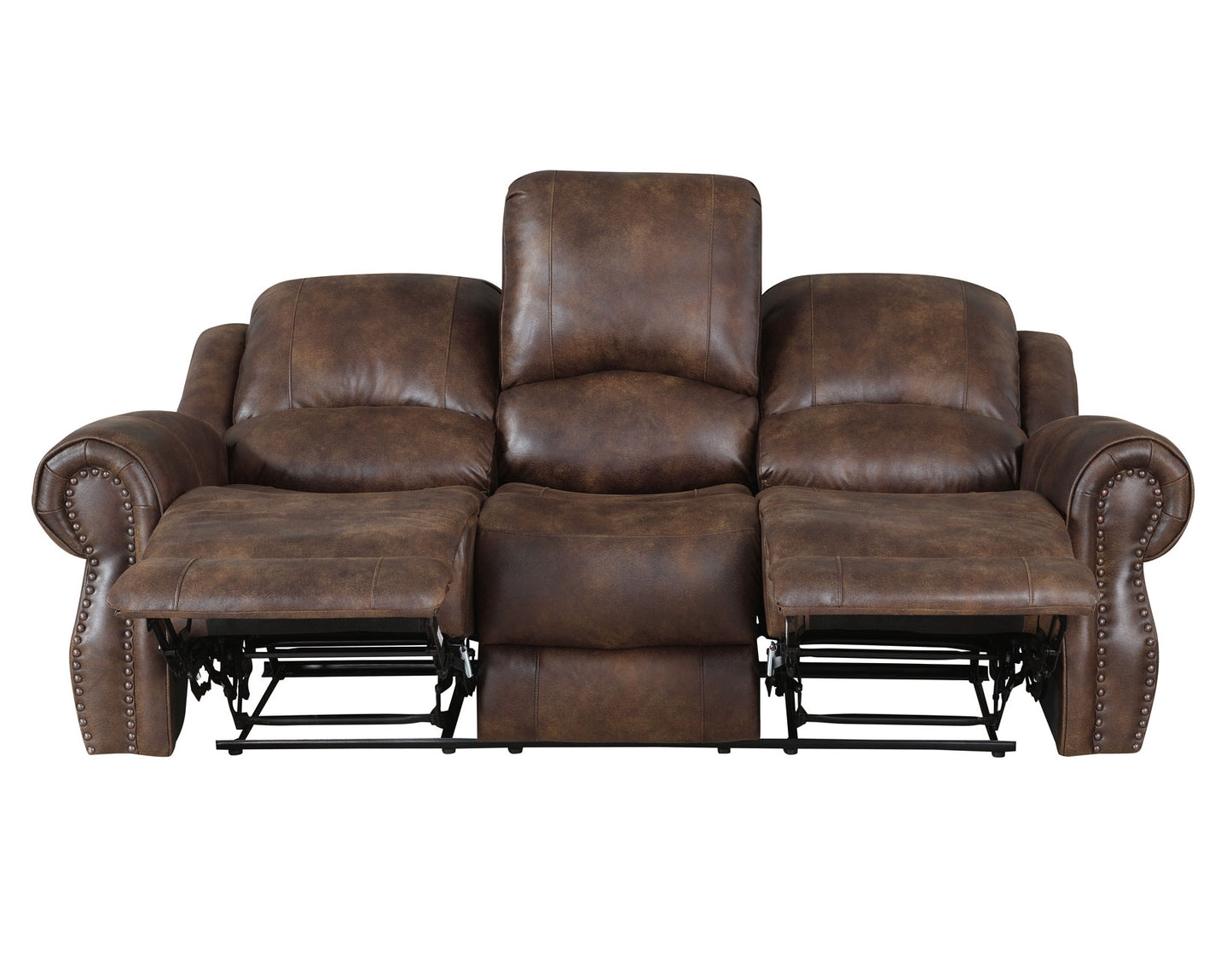 Navarro 3-Piece Manual Motion Set (Sofa, Console Loveseat and Recliner)