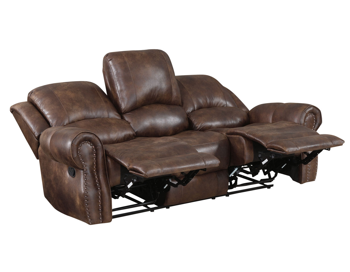 Navarro 3-Piece Manual Motion Set (Sofa, Console Loveseat and Recliner)