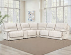 Olsen 6-Piece Sectional, Dual-Power Zero-Gravity Reclining