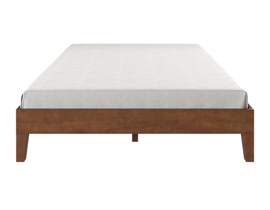 Nix Full Platform Bed, Natural