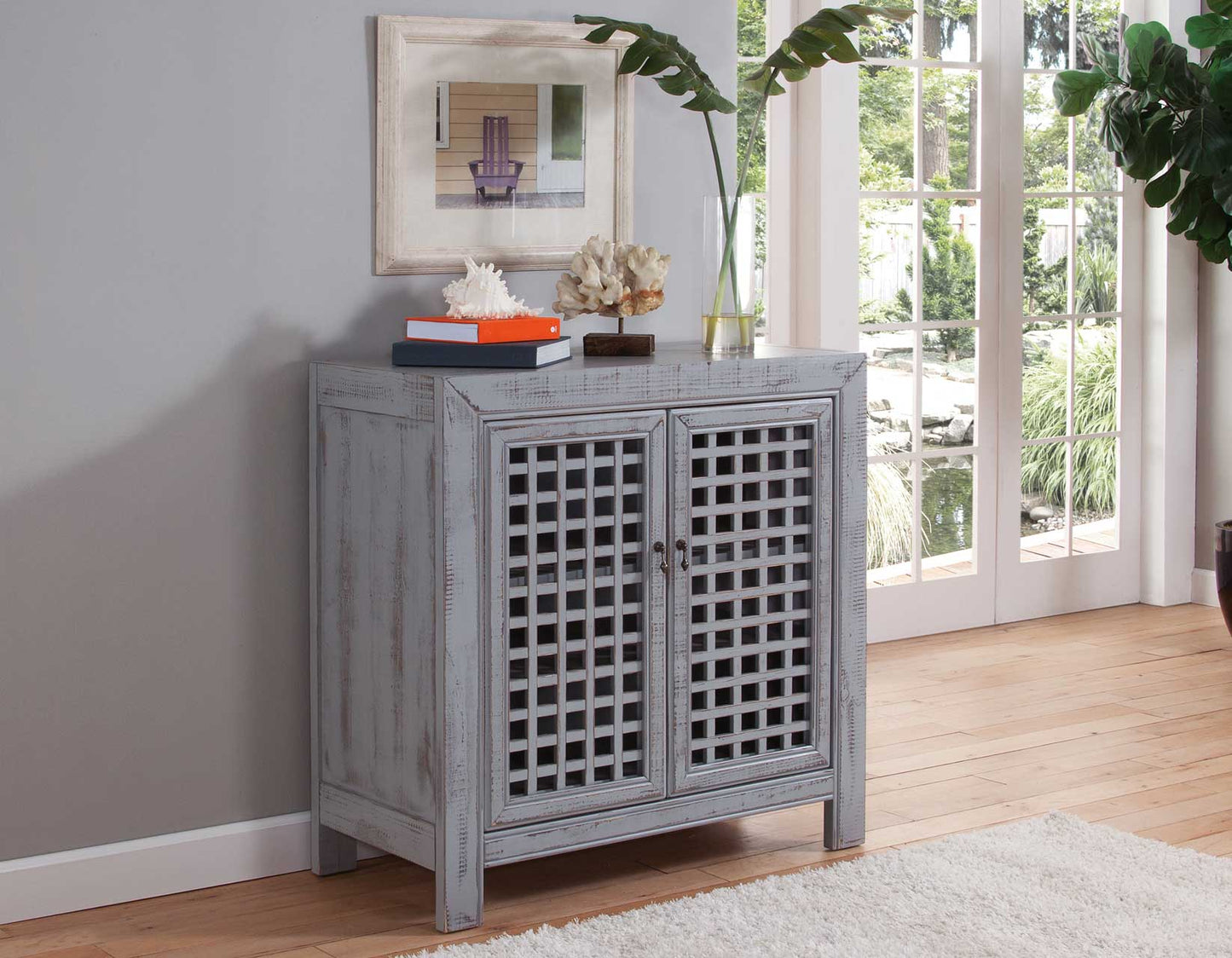 Rio Accent Cabinet, Grey