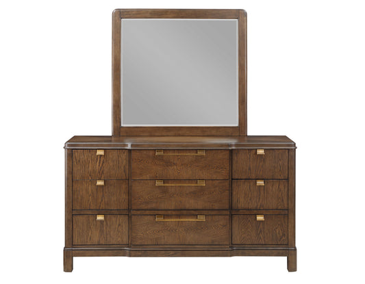 Milan 2-Piece Dresser & Mirror