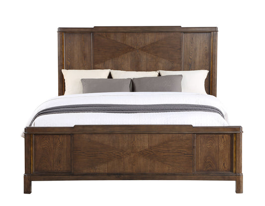 Milan 4-Piece King Bedroom Set (King Bed, Nightstand, Dresser/Mirror)