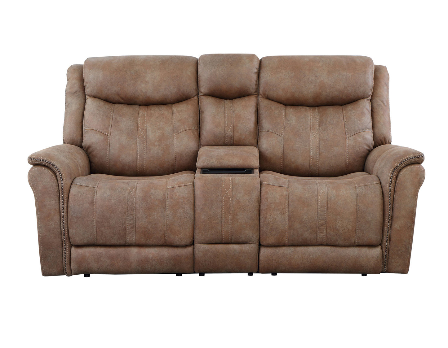 Morrison 3-Piece Dual-Power Reclining Set, Camel