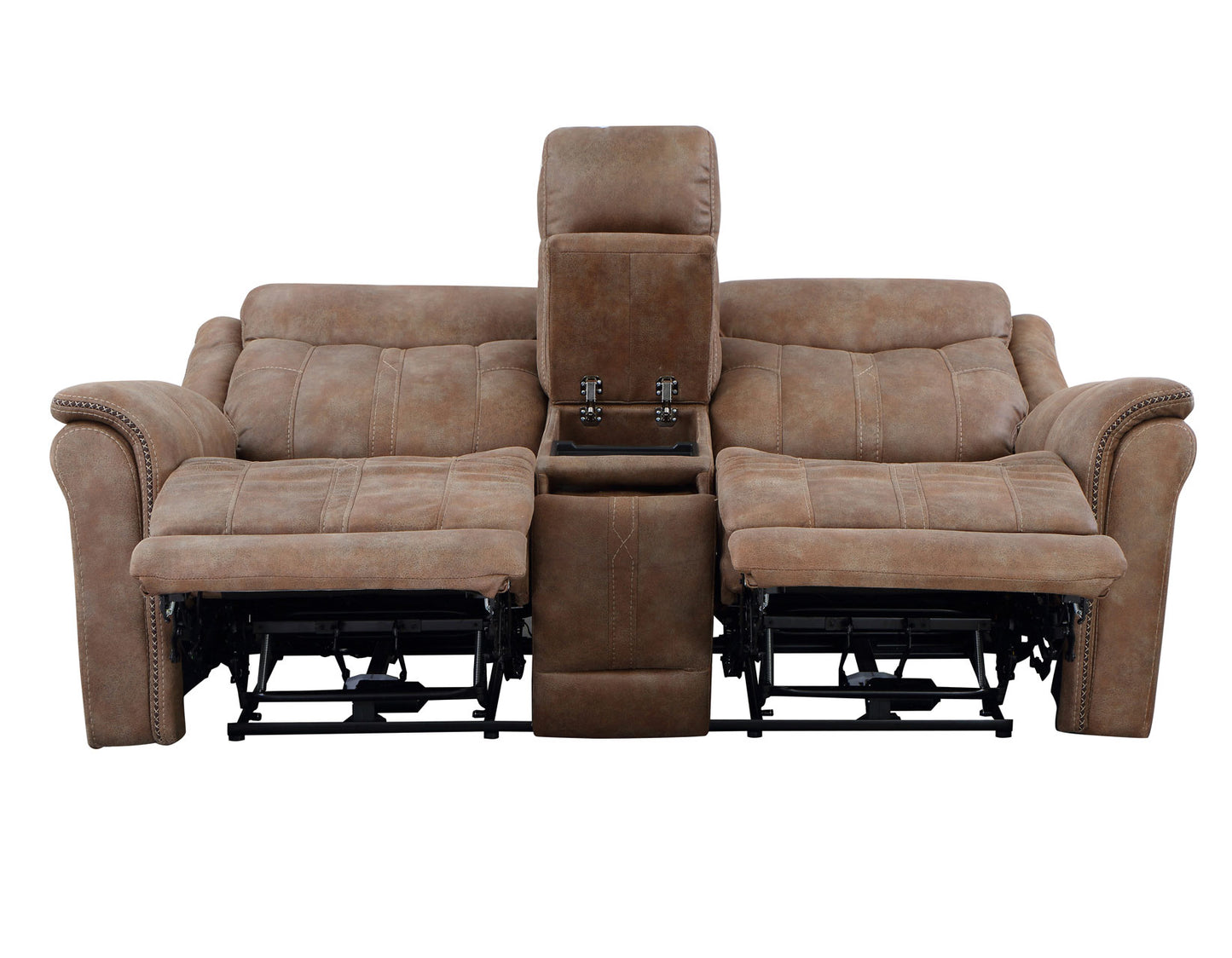 Morrison 3-Piece Dual-Power Reclining Set, Camel