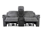 Morrison 3-Piece Dual-Power Reclining Set, Stone