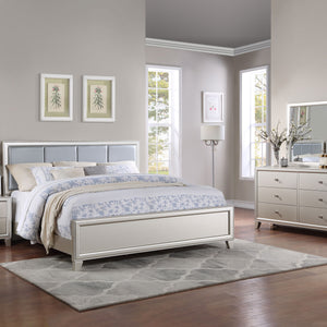 Omni 4-Piece King Bedroom Set(King Bed, Nightstand, Dresser/Mirror)