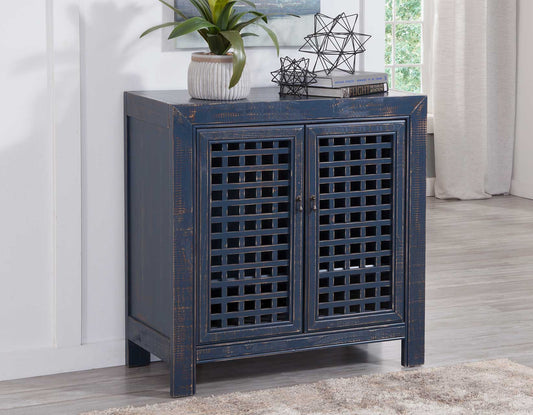 Rio Accent Cabinet, Navy