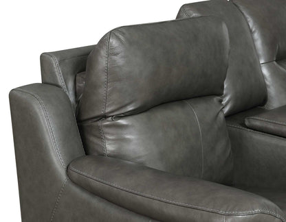 Trento 3-Piece Dual-Power Leather Reclining Set (Sofa, Loveseat & Chair)