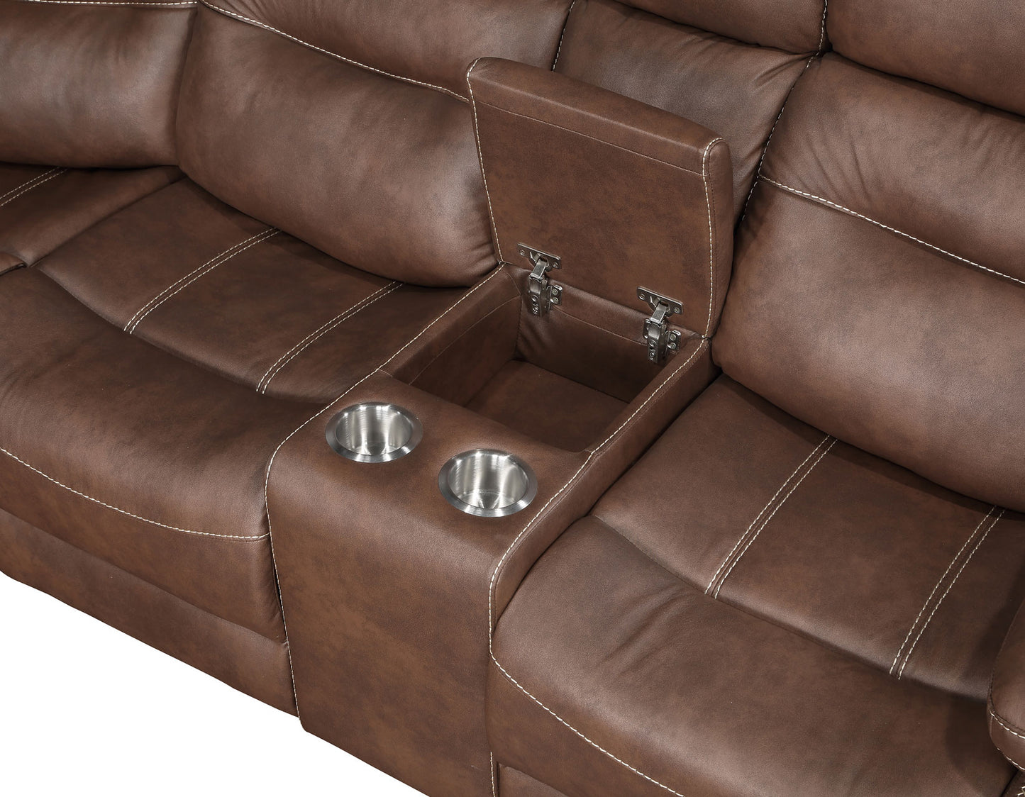 Rudger 3-Piece Manual Reclining Sectional