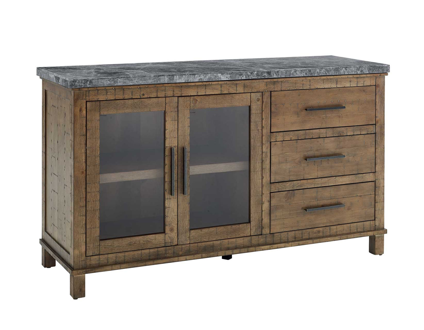 Grayson Gray Marble Top Server