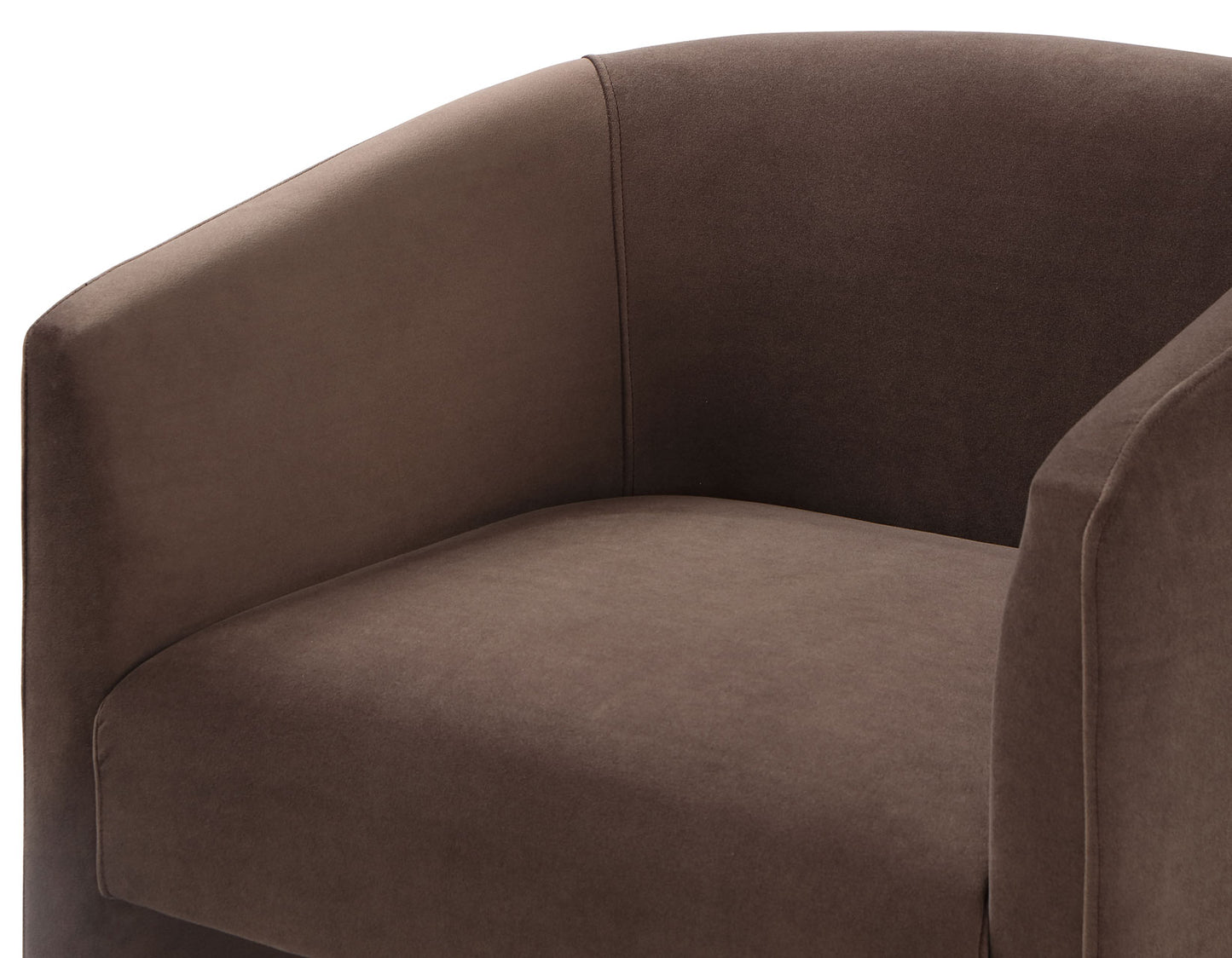 Iris Upholstered Chair, Cocoa