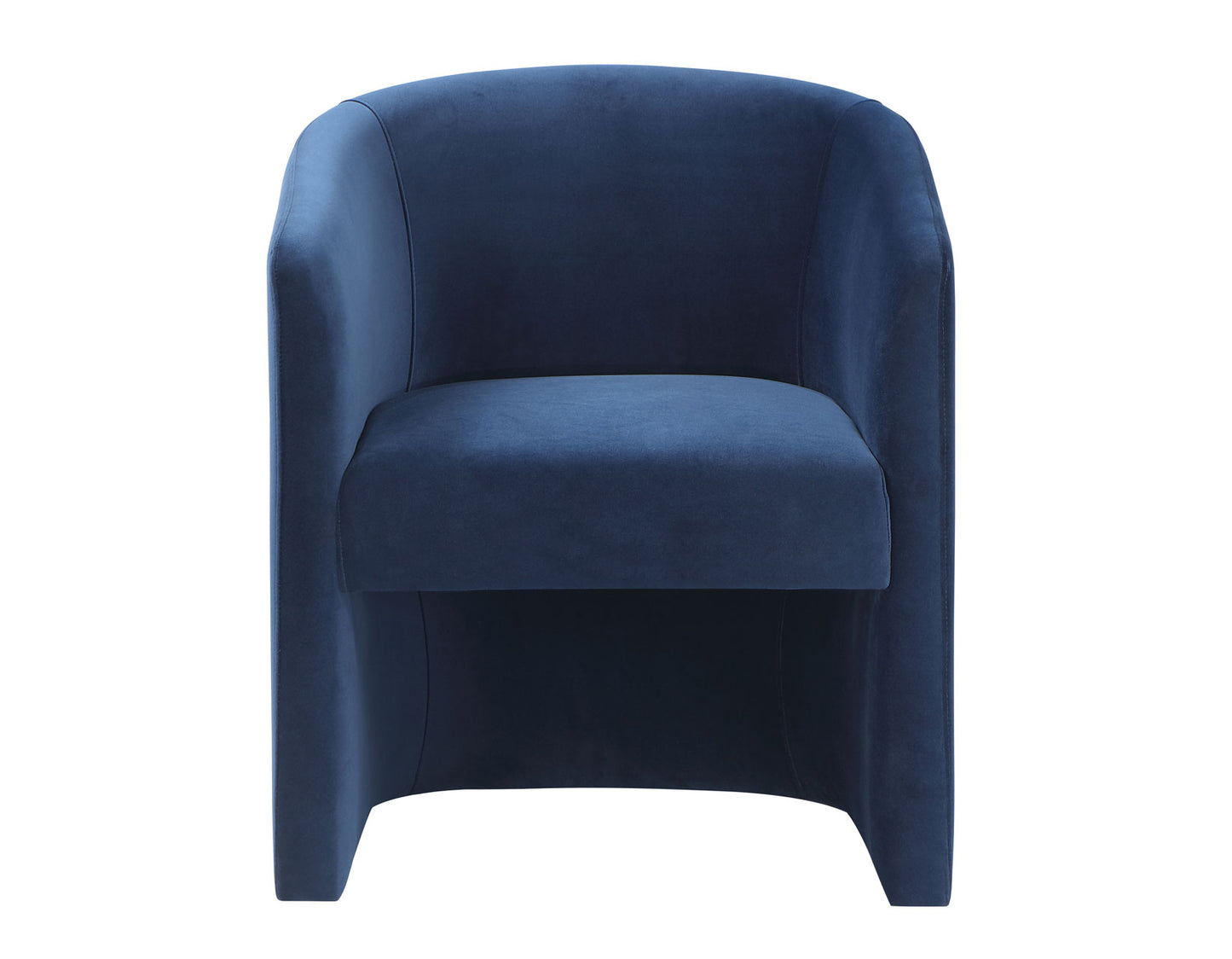 Iris Upholstered Chair, Indigo