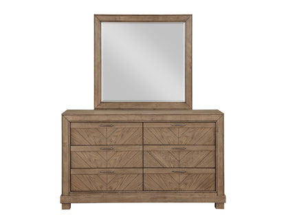 Montana Dresser and Mirror, Sand