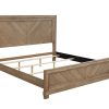 Montana Queen Bed, Sand
